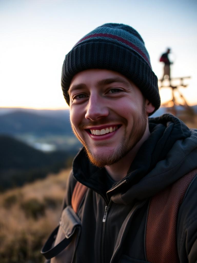 Colin outdoors near Denver